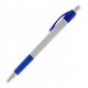 Ручка шариковая автоматическая 0.5 мм, белая, чернила синие